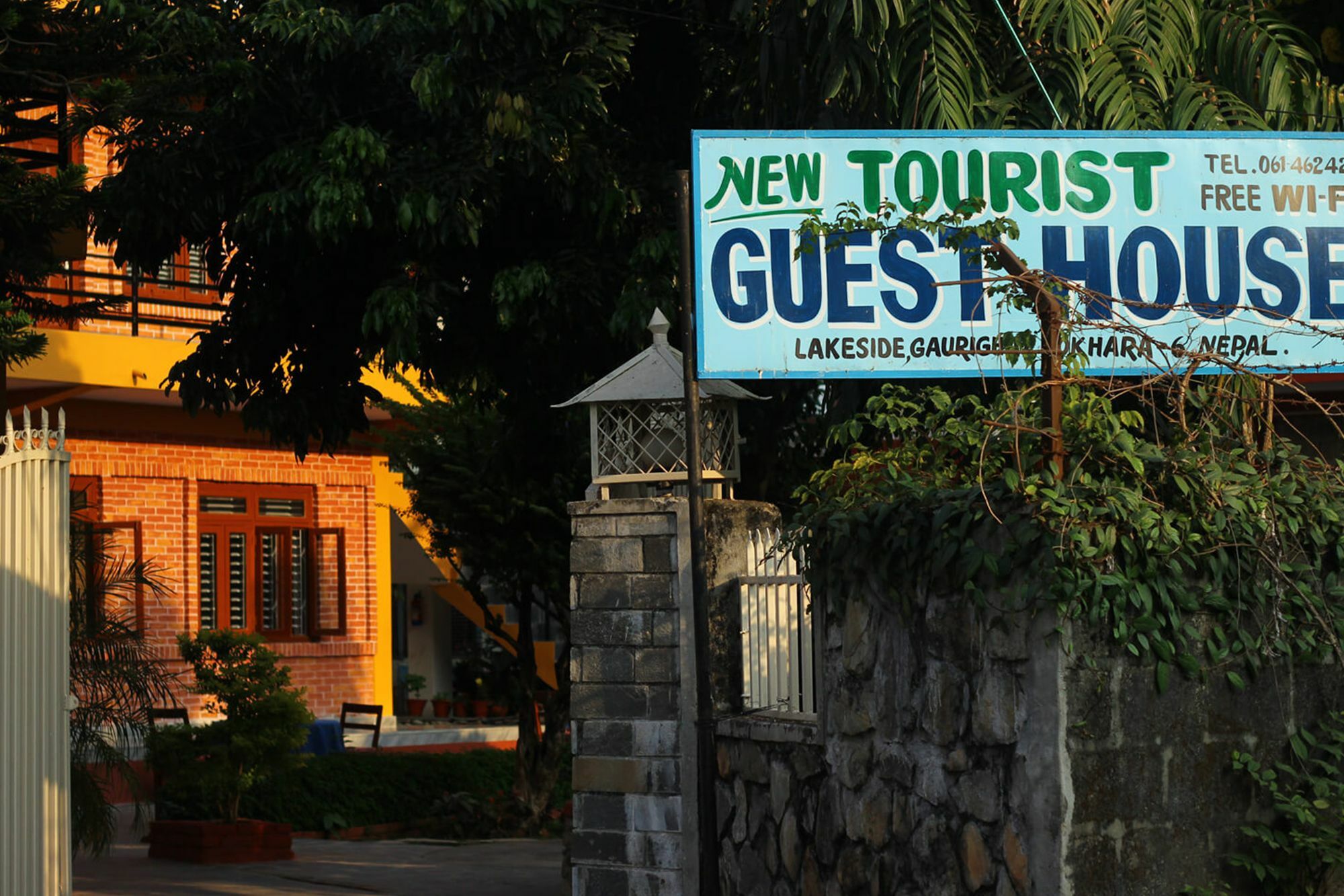 New Tourist Guest House Pokhara Exterior foto